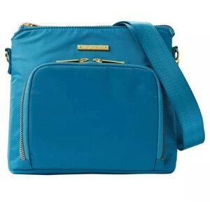 Joy Mangano Crossbody Bag New Teal Ocean Blue